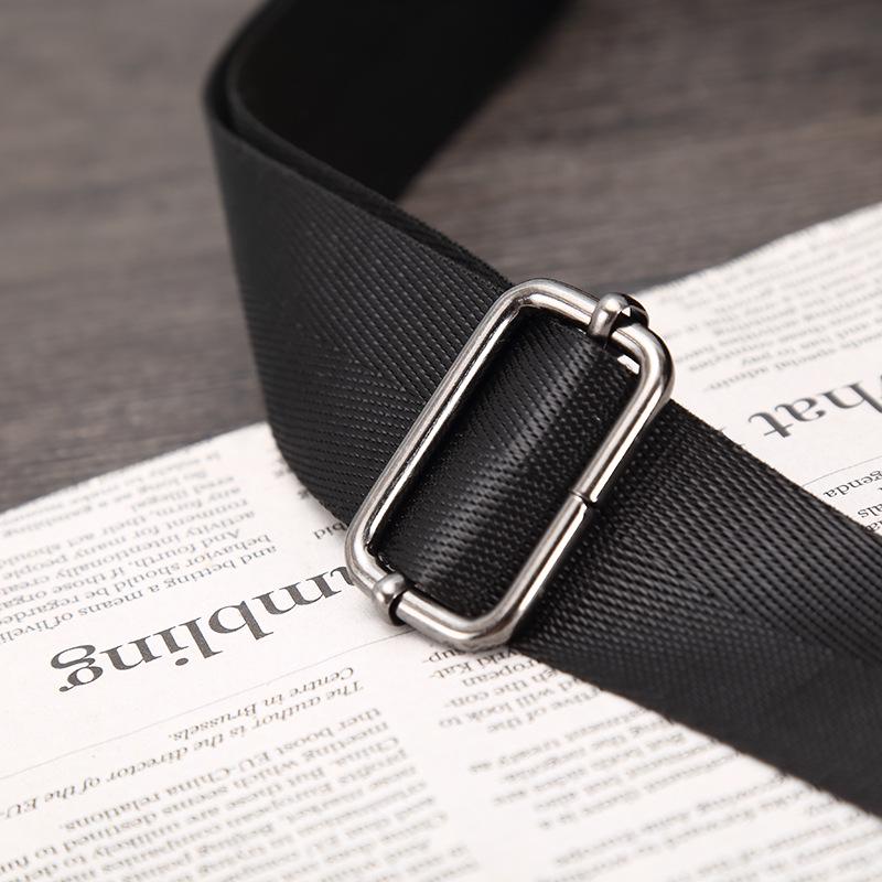 Waist Bag Men's Waterproof Black Multi-function Rivet Crossbody Outdoor Sports Travel Shoulder Bag