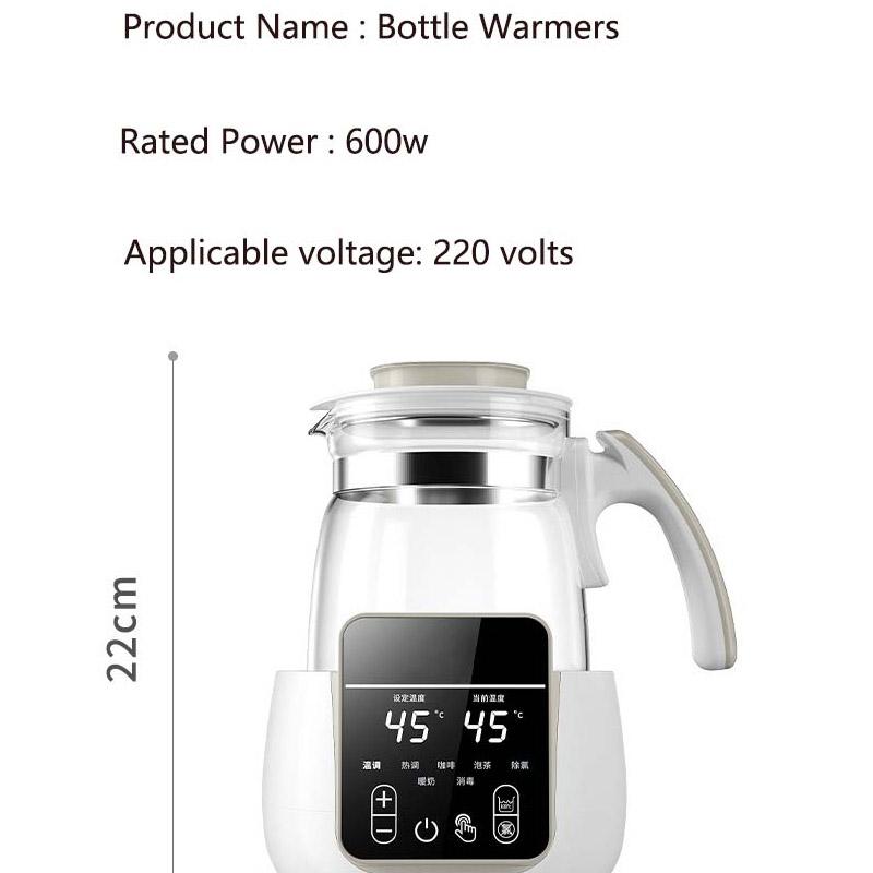 Milk Dispenser Thermostat Glass  Water Bottle Intelligent Automatic Baby Milk Powder Water Heater Insulation Milk Warmer