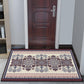 Retro Home Land Pad Door Pad Entrance Home Entoucted Porch Mat Door Foot Pad Water Absorbing Continental Carpet Living Room