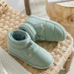 Bag with Cotton Slippers Women Winter Home Non-slip Indoor Home Couple Thick-soled Warmth Large Size Cotton Shoes Men