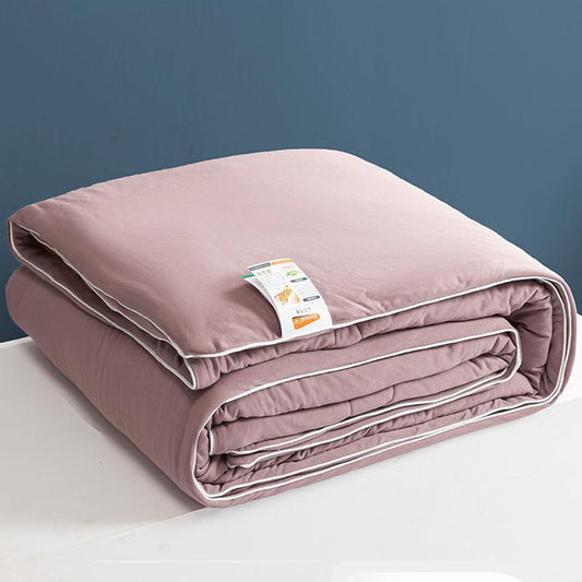 Skin-friendly Double Air-conditioning Quilt Washed Cotton Quilt Student Single Summer Dormitory Spring and Autumn Quilt