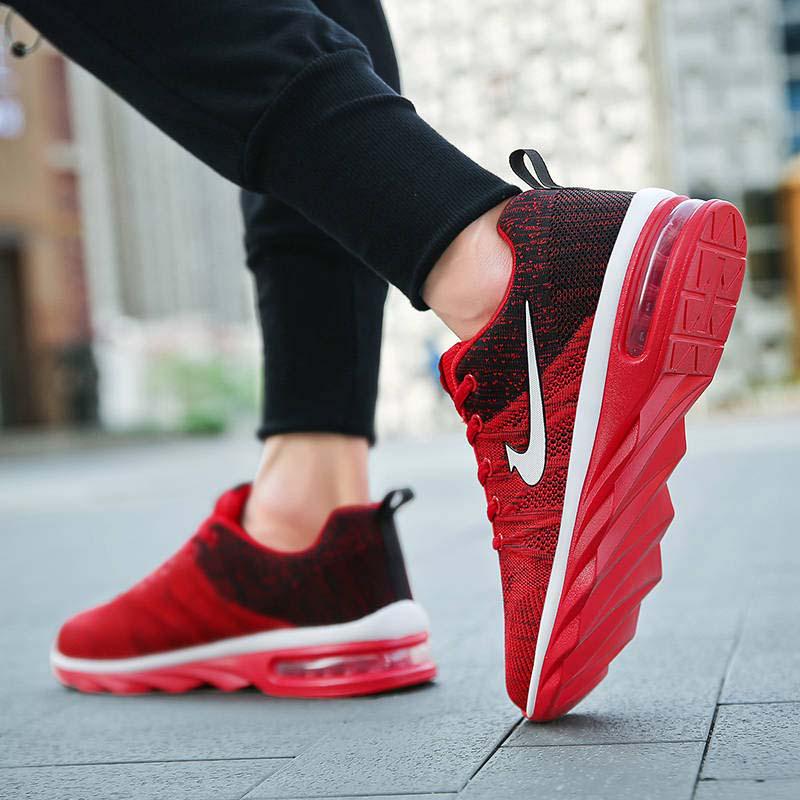 Men Sneakers Outdoor Running Basketball Shoes Mesh Comfortable Deodorant Non-slip Sports Shoeses