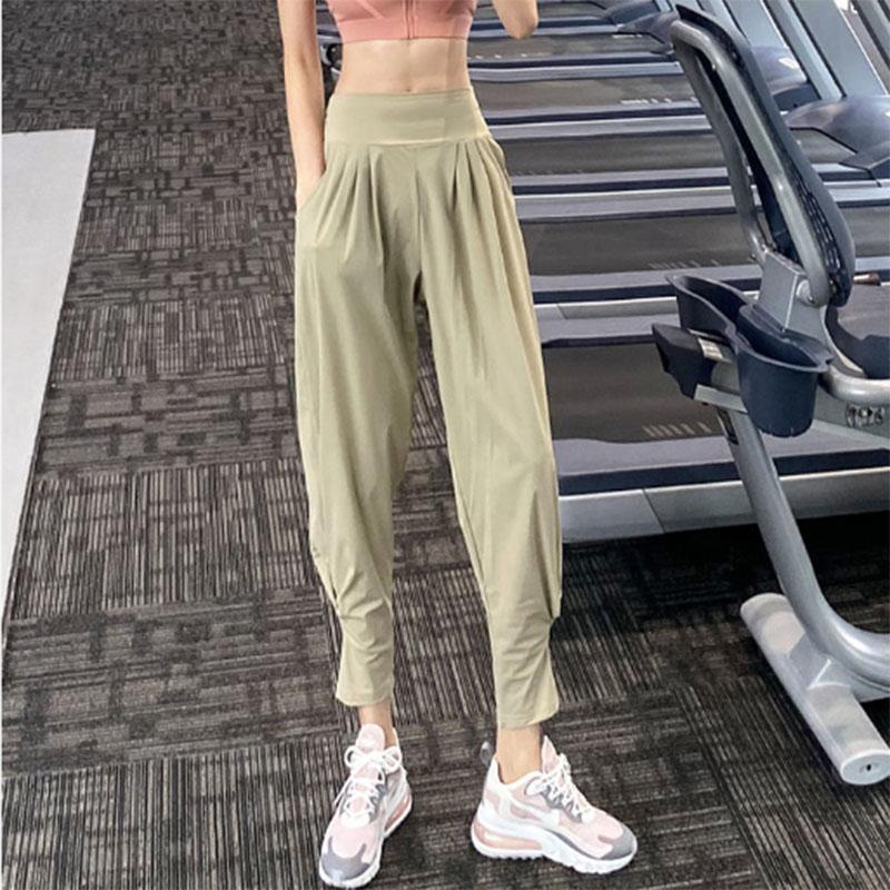 Workwear Leggings Sweatpants Women's Loose Harem Pants Slim Fit Yoga Trousers Quick-drying Fitness Pants
