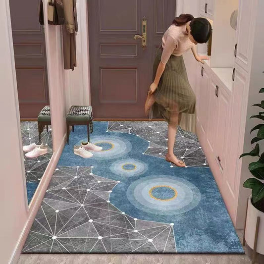 Light Luxury Style Door Mat Simple and Modern Floor Mats Door-to-door Doormats Living Room Mat Bedroom Non-slip Carpet