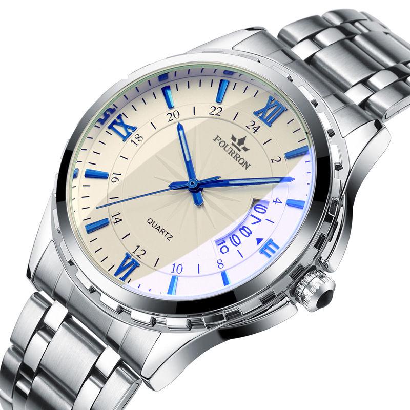 Luxury Mechanical Watches for Men Waterproof Automatic Wristwatch Full Steel Watch Men Chronograph