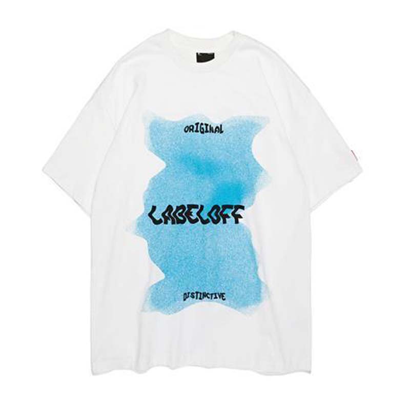 New Summer Hip-hop Dark Loose Cotton Short-sleeved T-shirt Men