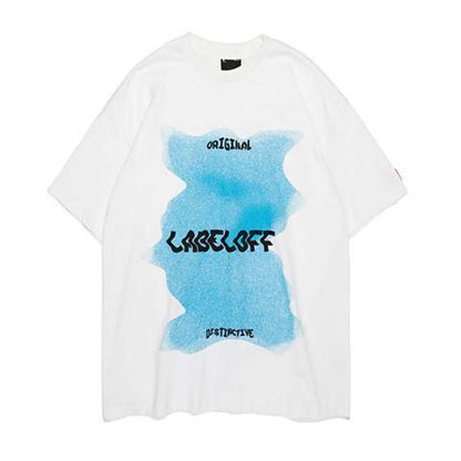 New Summer Hip-hop Dark Loose Cotton Short-sleeved T-shirt Men