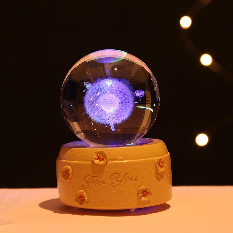 Christmas living room decoration Christmas present Room decoration Christmas Crystal ball
