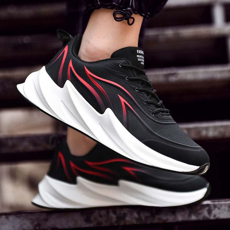 Men'shoes Breathable Sneakers Full Palm Air Cushion Basketball Shoes Non-slip Wear-resistant Running Shoes