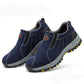 Fashion Steel Toe Safety Work Shoes Men Breathable Slip-on Casual Boots Mens Insurance Puncture Proof Shoe