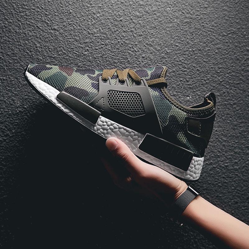 Men Casual Running Shoes Spring Summer Sneaker Fashion Man Shoes Hombre Army Green Mens Shoes