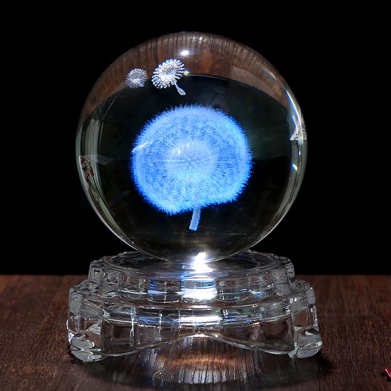 Christmas birthday present Christmas present Room decoration Christmas Crystal ball
