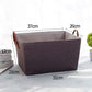 Household Woven Basket Large Size Dirty Clothes Storage Basket Toy Snack Storage Box