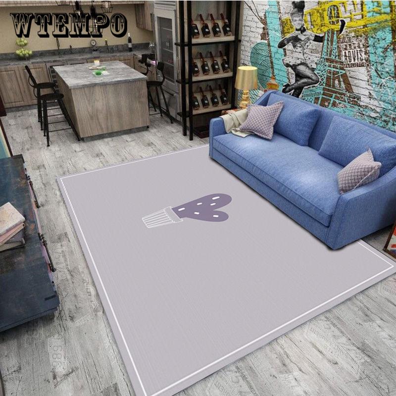 Trendy personality carpet Nordic Style Simple Casual  Carpet Carpets For Living Room Non-slip