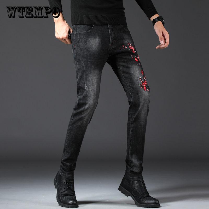 Jeans Fashion Men's Pants Tights Jeans