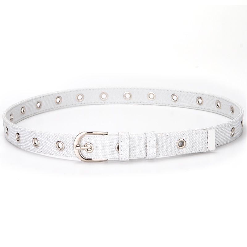 Canvas Belt Ladies Pin Buckle Belt Wild Jeans Dress Female Students Classic Trend