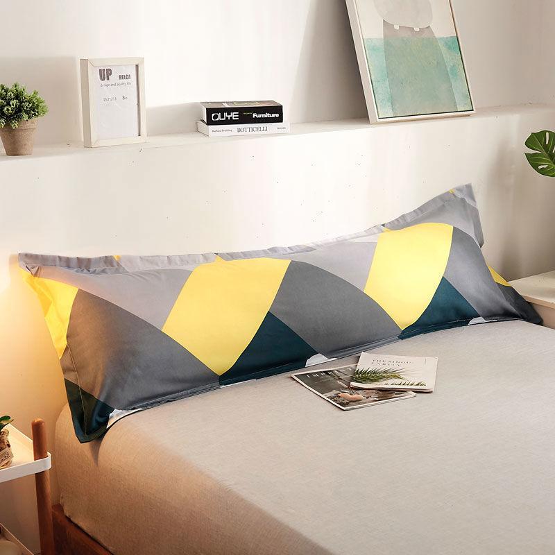 Double Pillow Long Pillow Core 1.8 Meter Bed Couple Pillow Wedding Couple Lengthening Pillow Long Household Pillow