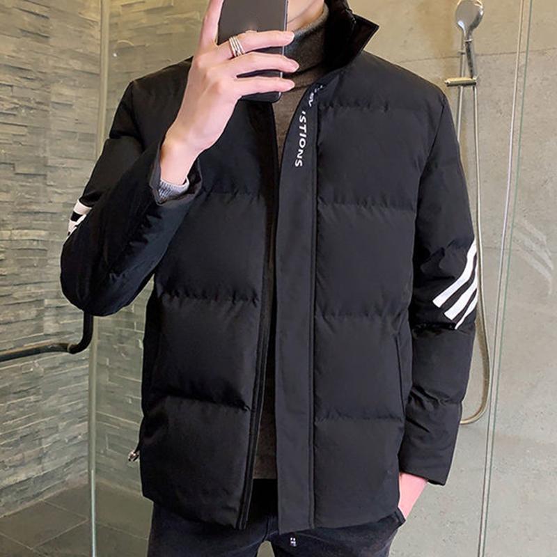 Cotton-padded Jacket Men's Winter Cotton-padded Jacket Hooded Padded Jacket Tooling Down Cotton Clothing Men's Thick Youth