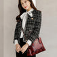 Elegant Ladies Bag Shoulder Messenger Bag Fashion Large Capacity Handheld Leather Texture Shopping Bag