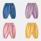Children's Pants Summer Girls Anti Mosquito Pants Boys and Girls Air-conditioned Pants Leggings Casual Pants Children's Knickerbockers