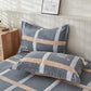 Cotton Brushed Pillowcase High-end Nordic Style Pillowcase Skin-friendly Thick Bedding