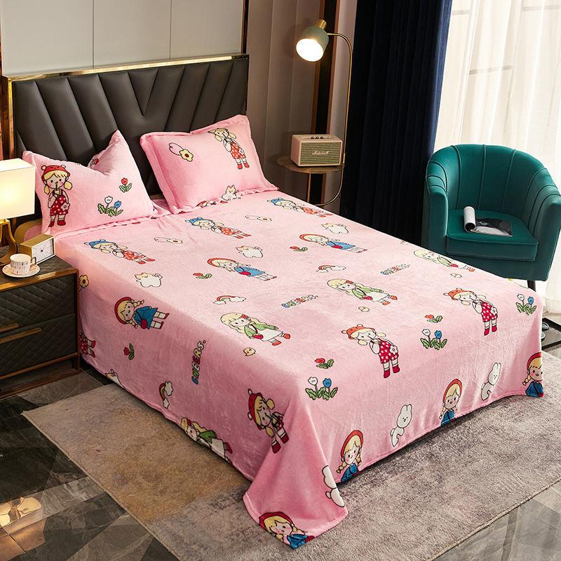 Plus Velvet Thick Warmth Soft Blanket Flannel Sheet Coral Fleece Blanket Four Seasons Blanket Nap Air Conditioning Blanket