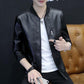 Autumn Men's PU Leather Jacket Male Fashion Male Jacket Casaco Masculino Casual Coat Male Clothing