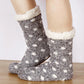 Winter Lamb Plush Socks Plus Velvet Thickening Home Wear Floor Socks Ladies Long Tube Socks