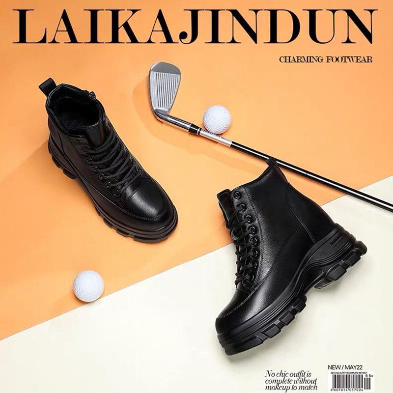 Women Winter Snow Boots  High-top Shoes Casual Woman Waterproof Warm Leather Ankle Boots Female High Quality Plush Inner Martin Boots