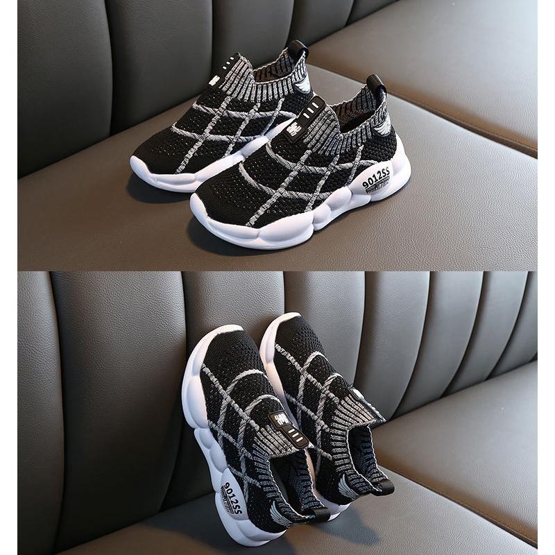 Baby Boys Girls Mesh Solid Ankle Shoes for Children Kids Breathable Casual Sport Shoes Sneakers