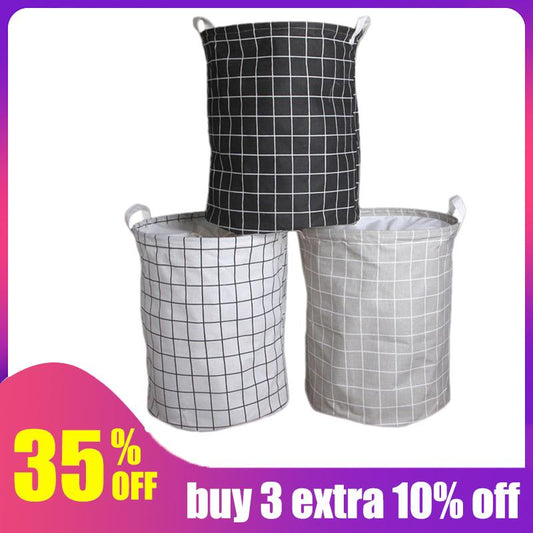 Urijk Laundry Basket Large Hamper Foldable Bag for dirty clothes Organizer laundry Bag Picnic Basket