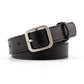 Small Square Buckle Ladies Belt Multicolor Wild Jeans Belt Student Fashion Decorative