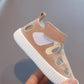 Children's Summer Shoes Anti-slip Soft Sole Princess Flat Shoes Solid Color Hollow Out Casual Cool Shoes