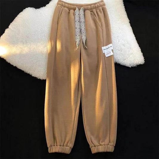 Women's Casual Sports Pants Spring and Autumn Leggings Sweatpants Fitness High-end Pants Student Loose Trousers