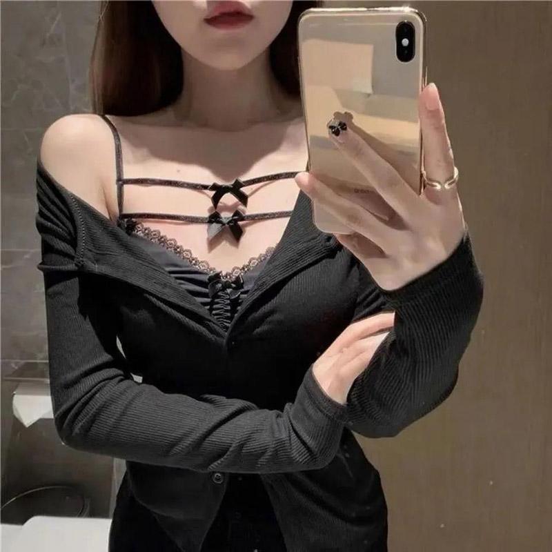 Sweet Bow Sexy Sling No Steel Ring Tube Top Small Chest Gathered Light Breathable Anti-sagging Ice Silk Fabric Women's Underwear Bra