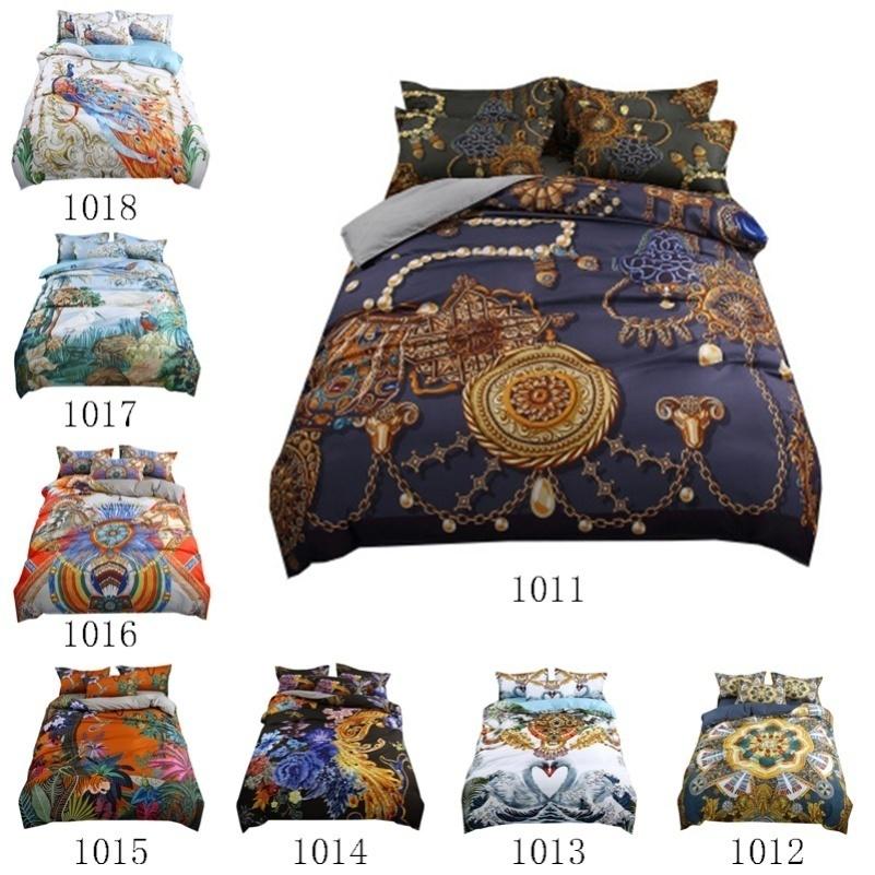 WTEMPO Airdom New Design 3D Duvet Cover Set Bohemia Printed Bedspread Queen King Size Polyester Bedd