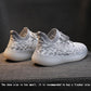 Knitted Sports Shoes Female Spring Coconut Shoes Rainbow Jelly Bottom Flying Woven Woman Sneakers