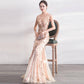 Evening Dress Banquet Noble Elegant Long Sexy Fishtail Toast Clothing Dinner Host Dress