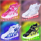 Children 'S Luminous Shoes Led Boys Girls Lights Usb Charging Boys And Girls Flash Shoes Sports Shoes High -Top Sports Shoes