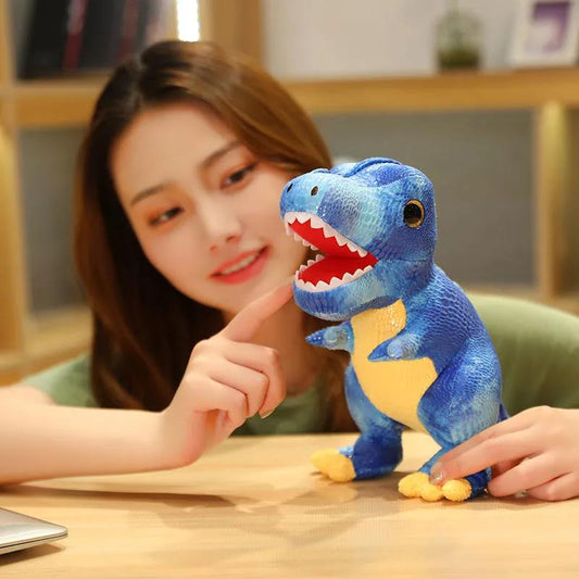 Dinosaur Plush Toy Simulation Tyrannosaurus Rex Doll Size Doll Cute Baby Gift Boy Children's Day Gift