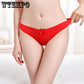 6 Pcs/Lot Thong Underwear low-Rise Sexy Lingerie G-String Lace-Print Romantic Women Sexy