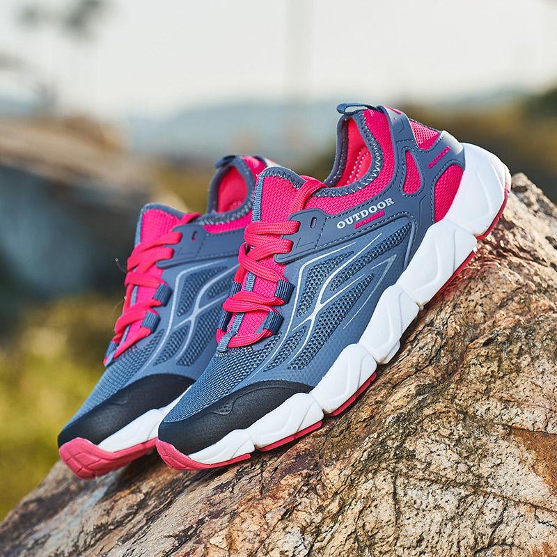 Summer Breathable Men Hiking Shoes Mesh Outdoor Women Sneakers Climbing Shoes Men Sport Shoes Quick-dry Water Shoes