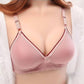 Thin Women's Underwear No Steel Ring Gathered Bra Anti-sagging Breast-feeding Gathered Beautiful Back Breathable Sexy Bra
