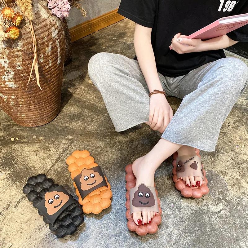 Slippers Women's Summer Outing Fashion Personality Home Massage Couple Sandals and Slippers