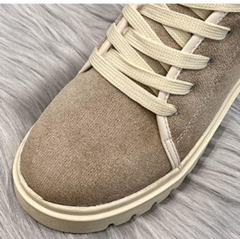 Snow Boots Women Thick-soled Thick Boots Plus Velvet Cotton Shoes Korean Flat Non-slip Short Boots Winter
