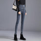 Fashion Jeans Women Pencil Pants High Waist Jeans Sexy Slim Elastic Skinny Pants Trousers Jeans