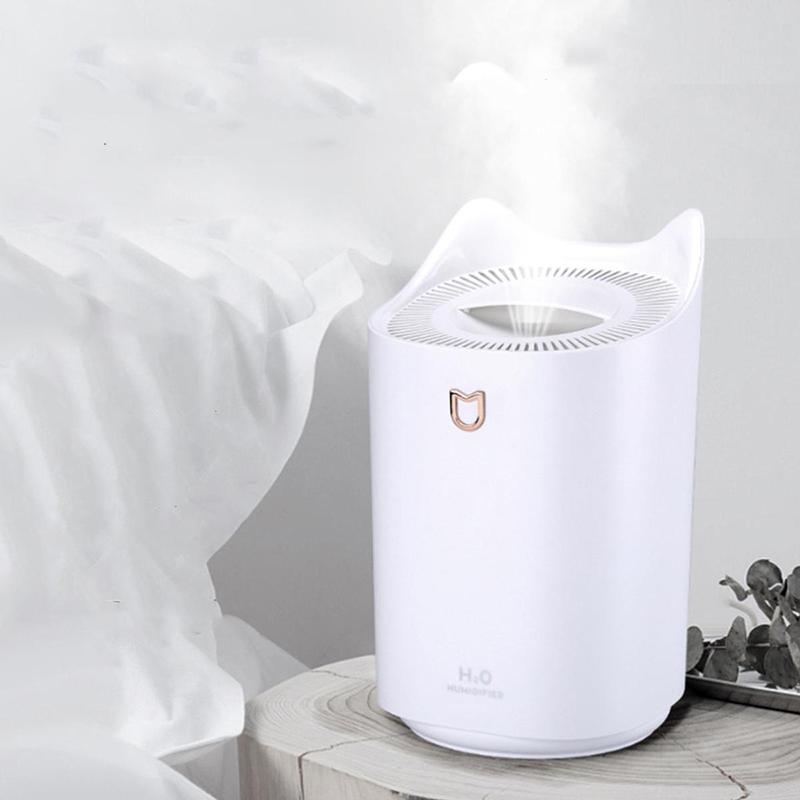 Electric Humidifier Essential Aroma Oil Diffuser Ultrasonic Wood Grain Air Humidifier USB Mini Mist Maker