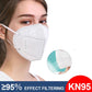 Safety Protective Face Mask N95 Multilayer Filter  KN95 Masks Respirator Ffp2 Mask