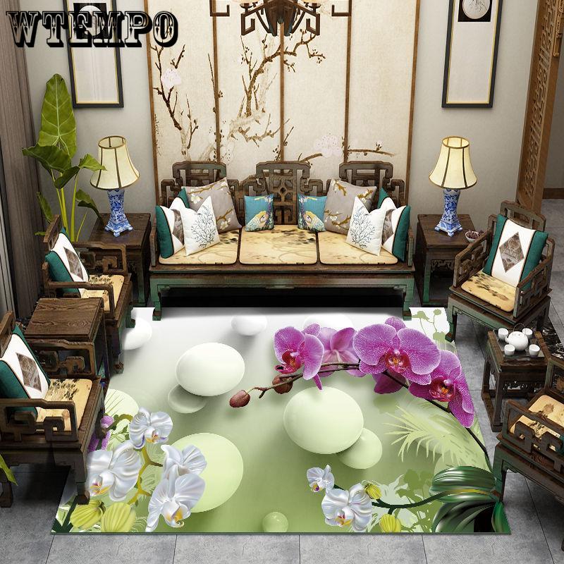 3D Carpet  Living Room Bedroom Hallway Kitchen Bathroom Rug Absorb Water Non-slip Mat