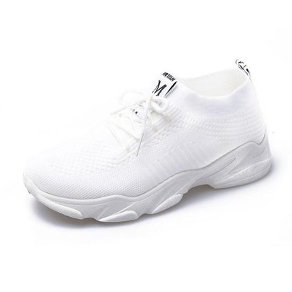 Spring Autumn Women Flat Platform Sneakers Women Breathable Mesh Sports Shoes Spring Ladies Sneakers